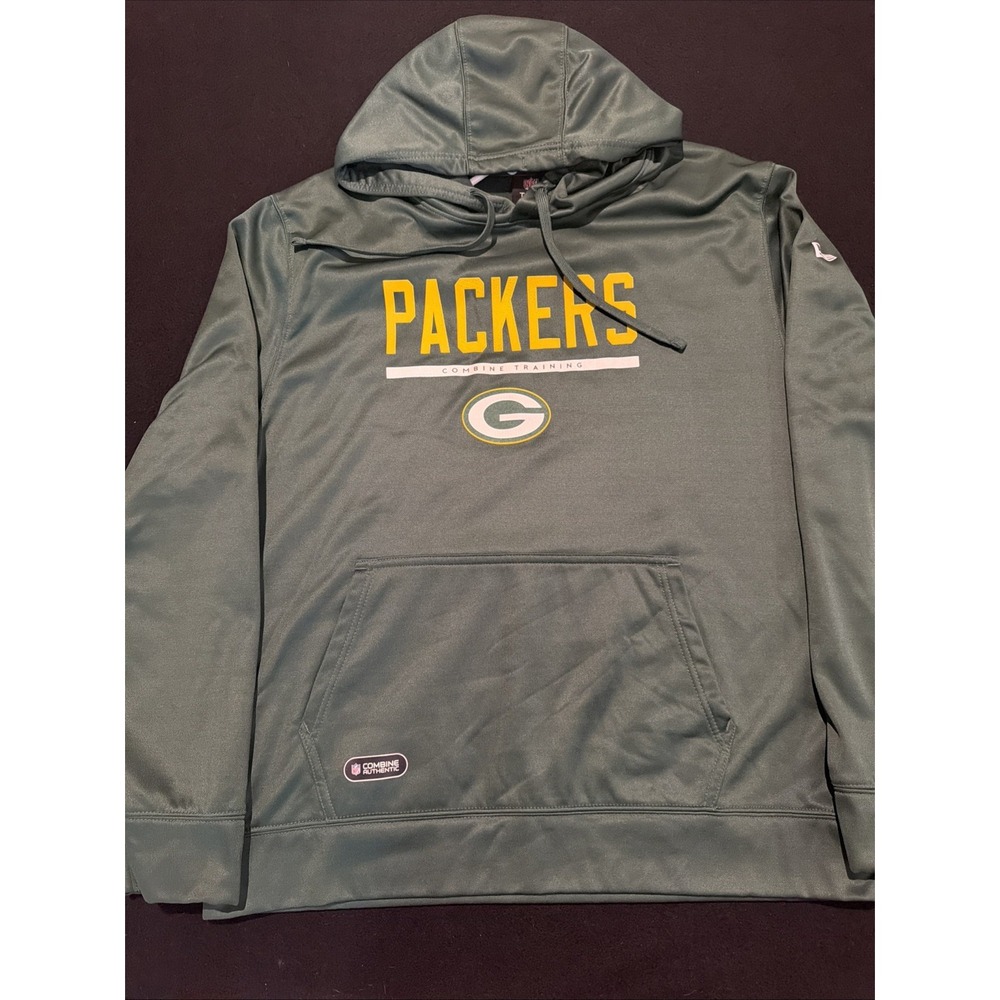 Green Bay Packers New Era Team Apparel Combine Hoodie Pullover Mens XL
